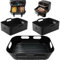 Goodpejine 3PCS Air Fryer Accessories Set, Silicone Air Fryer Liner Compatible for Duronic AF34 10L, Instant 8.5L, Reusable Airfryer Accessories Compatible for Duronic Dual Air Fryer(1*10 l+2*5 l)