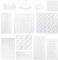 JJUNW 317 Pieces Cabinet Bumper Set, Silicone Cabinet Door Bumpers, Clear Self-Adhesive Rubber Pads for Cabinet Doors Cupboards, and Kitchen Cabinet Protectors – Dampen Noise & Protect Surfaces