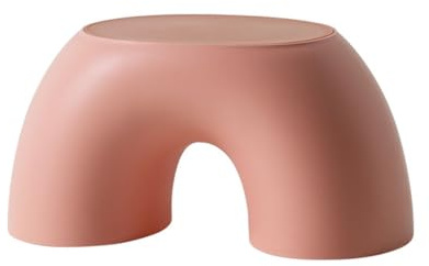BAMFY Antidérapant Tabouret Toilette épaissi PP Changement de Chaussures pour Les Enfants Tabouret, Marche Pied Toilette pour la Salle de Bain Repose Pied Toilette Portable(Pink)