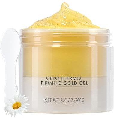 Icy Firming Gold Gel, 200g - Alternating hot and cold sensations effectively improve cellulite, leaving skin on the abdomen, thighs, and arms firmer.