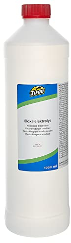 Eloxalelektrolyt (1000ml) – Eloxalbad - DIY Aluminium eloxieren - Aluminiumteile selbst anodisieren und färben