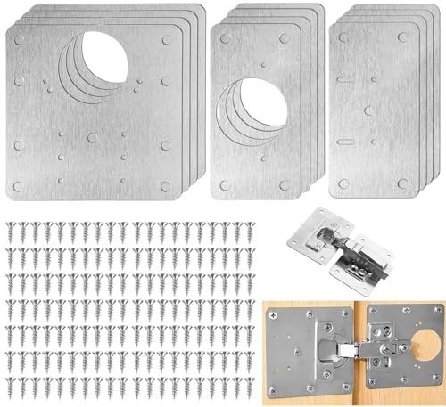 Kit Reparación Bisagras Cocina con 192 Tornillos, 12 Piezas