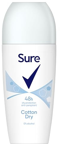 Sure Cotton Dry Anti-Perspirant Deodorant Roll On 50 ml