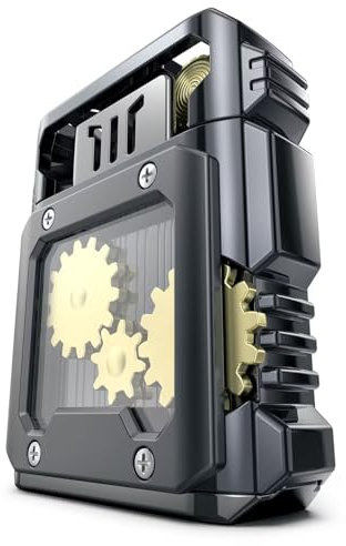 Vintage Trench Petrol Lighter - Cool Metal Flip Lighters Gift for men, without Petrol