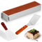 Molde Rectangular de 6 cm de Alto, Acero Inoxidable, Marco de Horneado, Rectangular, Ajustable, Molde de Tiramisú, con 2 Espátulas para Preparación de Tartas, Tostadas, Panes, Hornear