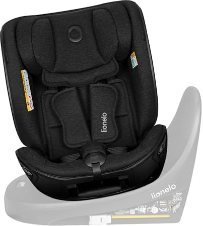 LIONELO Moxie Next i-Size Seggiolino Auto Girevole per Bambini 0-4 Anni