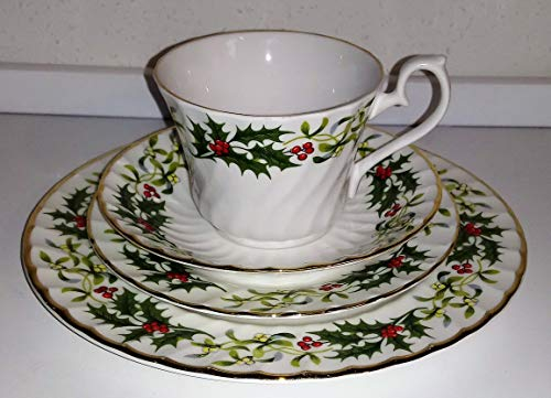 Lot de 4 tasses à café Royal Kendal, motif fleuri