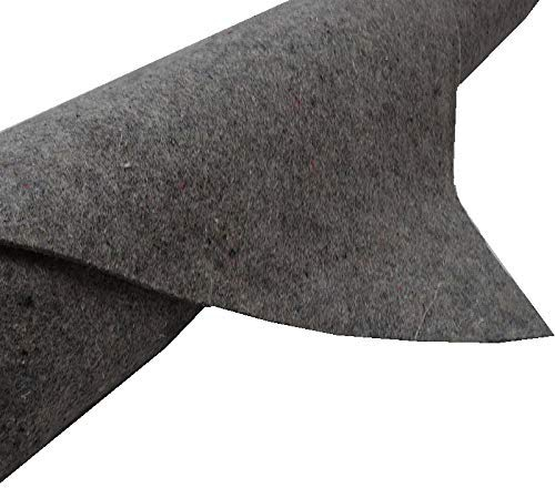 TeichVision - Non-tissé de Protection - pour étang et Bassin - Gris - 1000 g/m² - 3 x 2 m