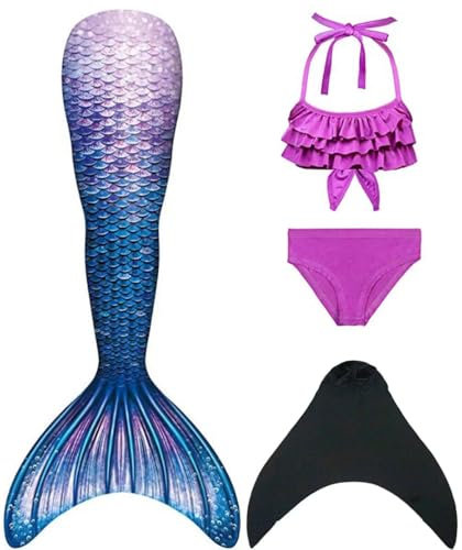 shepretty Fisch Tail Mädchen Fisch zum Monoflosse mit Bikini Sommer Cosplay New,jcka24-140