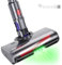 EVARY Brosse Compatible pour Dyson V7 V8 V10 V11 V15 (avec 4 lumières LED), Accessoire de tête de Brosse Direct Drive remplaçable pour Tapis Sol de parquet carrelage Spazzola Motorizzata Ricambi