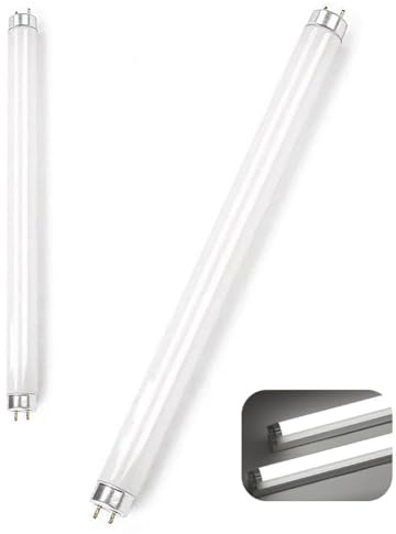 generico 2 Pezzi T8 Tubi Fluorescenti Da 600mm 18W, Attacco G13, T8 Bianco Freddo 6500K, Luce a Basso Consumo Energetico, Luce Di Emergenza a Risparmio Energetico, per Cucina, Bagno, Armadio, Garage