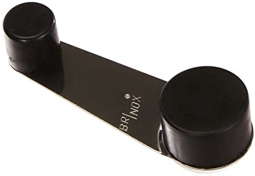 Brinox Butée de retenue Rotatif, Voir Description, Noir, 3.2 x 10.2 x 2.2 cm