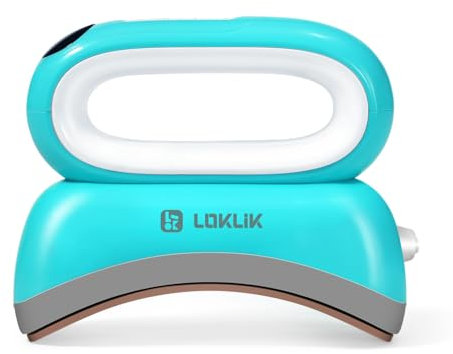LOKLIK Impress Automatische Heißpressmaschine zum Personalisieren von Kappen, Stoffhüten - Heißpresse - funktioniert mit Vinyl, Sublimation, Thermotransferpapier.