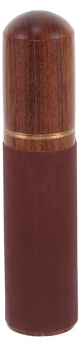 VICASKY fósforos - Accesorios de camping para exteriores, contenedor de almacenamiento para cerillas de madera, recipiente decorativo para cerillas, color marrón claro