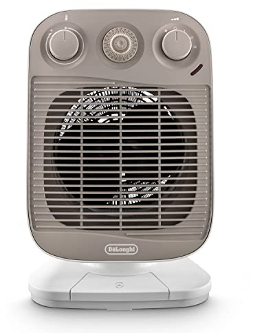 De'Longhi Schnellheizer HFS50F24 Heizlüfter, weiß, 2400 Watt, für bis zu 70m³