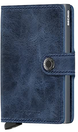 Secrid Unisex Miniwallet Reisezubehör-Kartenhalter im Umschlagformat, Blue