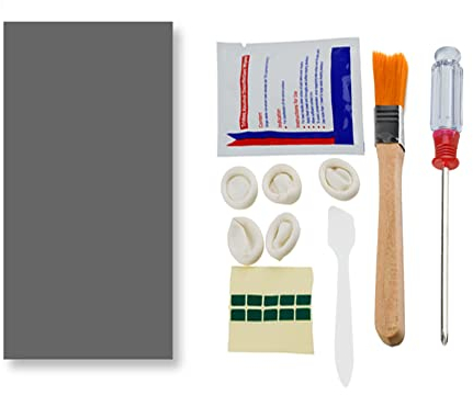 JOYJOM PTM7950 40x80x0.2mm Phase Change GPU Thermal Pad, High Conductive Silicone Grease 8.5W/mK CPU Thermal Paste for PS5 Steam Deck CPU GPU SSD M.2 Laptop