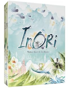 Inori Board Game - Cooperative and Competitive Worker Placement Strategy Game, Fun Family Game for Kids and Adults, Ages 10+, 2-4 Players, 40 Minute Playtime, Made by Space Cowboys