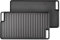 TOPWISH Grill Pan, Grillplatte für Gaskochfeld und Induktionskochfeld, Grillplatte mit Antihaftbeschichtung, Grillrippen mit 2 Seitengriffen, 45.9 * 25.9 * 1.7cm, 1 Packung