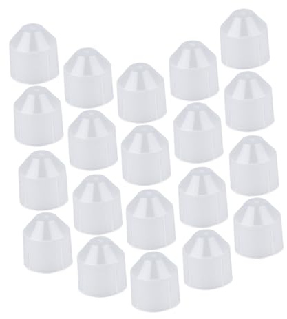 DIKACA Cubiertas Protectoras Transparentes para Portalámparas E27 100 Unidades Resistentes al Polvo y Agua Compatibles Luminarias LED Accesorios para Bases de Lámpara Iluminación