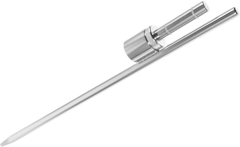 Toyvian Piquet Fixation Sol Acier Inoxydable avec Roulement Piquet Robuste pour Hampe de Drapeau pour Jardin Résistante Aux Intempéries