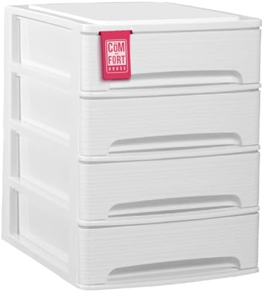 Cajonera Líneas Blanca 4 Cajones COM-FORT HOUSE