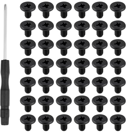Set di 50 viti nere M.2 Pc M2 X 3 Mm M.2 Ssd Nvme kit di viti di montaggio M2 SSD per computer portatili Nvme montaggio viti per scheda madre Desktop PC