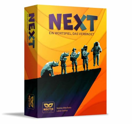 Next – EIN Wortspiel, das verbindet – Partyspiel für Jugendliche und Erwachsene | kreativ, kooperativ, assoziativ | für 2 – 5 Personen