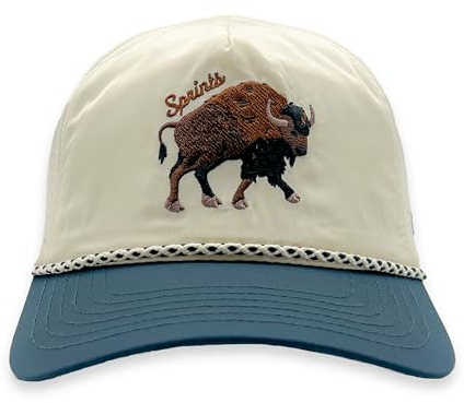 Sprints Semi-Structured EZ Rope Snapback | Lightweight, Quick Dry, Sport Hat, One Size, Unisex (Plainsman)