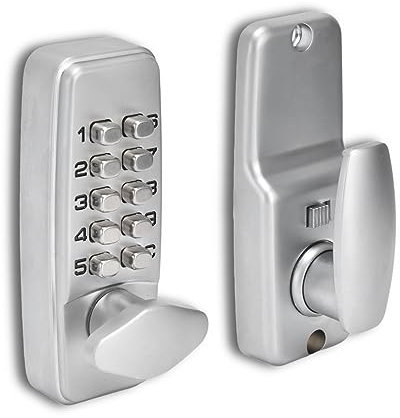 Serratura con password meccanica Serratura a combinazione multifunzionale impermeabile ignifuga in lega di zinco intelligente con codice Keyless Serratura a combinazione per l'home office