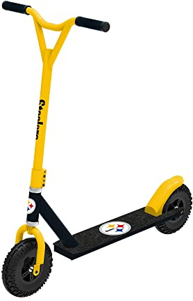 Hover-1 NFL Off-Road Kick Scooter - Official NFL Logos and Colors - Pittsburgh Steelers, Seattle Seahawks, Philadelphia Eagles, Denver Broncos, Green Bay Packers, Dallas Cowboys, Kansas City Chiefs