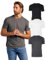 True Classic Mens T-Shirts - Short Sleeve Crew Neck Plain Novelty T Shirt for Men, Pack of 3, Variety, M