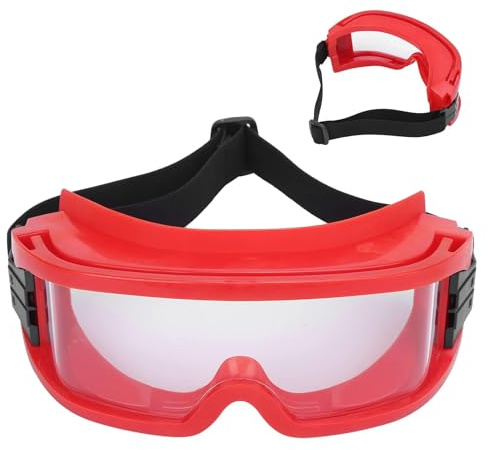 Cyrank Schutzbrille, Staubdichte Beschlagfreie Vollsichtbrille Kratzfeste Feuerfeste Hitzebeständige Schutzbrille Vollständig Versiegelte Laborbrille Augenschutzbrille Augenschutzbrille Für Baustelle