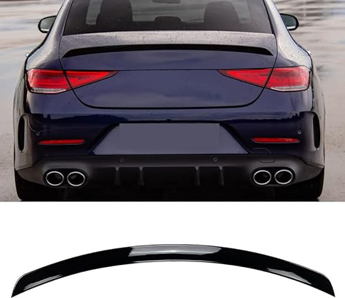 WHMH Becquets Arrière Voiture pour Mercedes-Benz CLS-Class C257 CLS260 300 350 AMG 2018+,Spoiler Toit Queue Coffre Arrière Lèvre Aileron Kit Carrosserie
