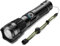 CARPESUN LED Taschenlampe Extrem Hell USB C Aufladbar, 1500 Lumen Zoombare Akku Taschenlampe mit Batterie 5 Modi und 300m Reichweite für Camping Wandern Notfälle