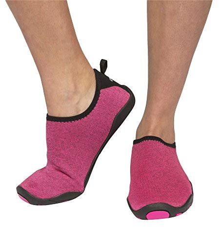 Cressi Aqua Shoes Lombok - Sportschuhe Strand und Meer, Schwarz/Rosa, 36, Unisex Erwachsene