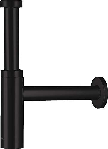 hansgrohe Siphon Flowstar S, Ablauf für Waschbecken Mattschwarz, 345,00
