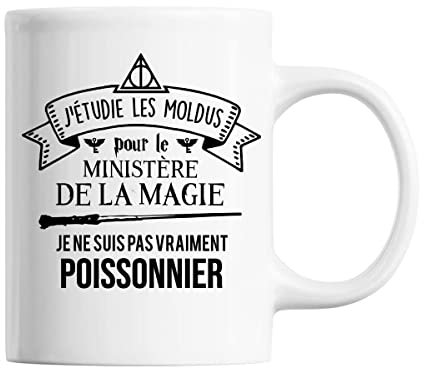 Mug Homme Poissonnier ministère magie | Tasse blanche