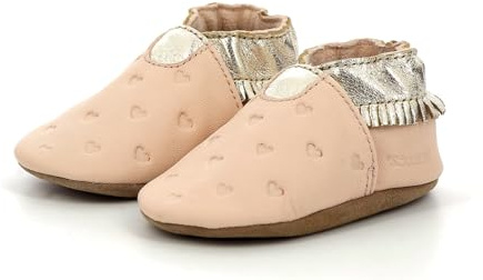 Robeez Fille Appaloosa Style Chaussons, Rose Clair, 30 EU