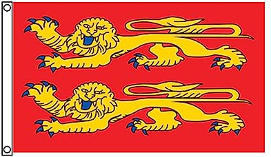 Stormflag Drapeau Normandie 60x90cm Drapeau Basse-Normandie 2x3ft polyester 90g avec œillets et Double couture