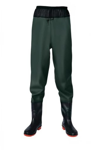 SenhE Pantaloni da Pesca Multiuso da Uomo e da Donna, Pantaloni Trampolieri in Vita, Trampolieri da Pesca da Donna con Stivali Trampolieri Impermeabili Pantaloni da Trampolieri Isolati
