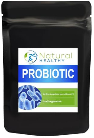 Probiotic Supplement 360 Tablets – Daily Gut Health & Digestive Support – 500 Million CFU Bacillus Coagulans – Small, Easy-to-Swallow Tablets – Supports Immune & Bowel Health