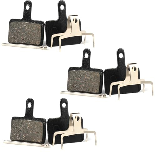 OHREN 3 pares de alto rendimiento, pastillas de freno para bicicleta, compatibles con más ciclismo, zapatas freno bicicleta