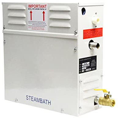 Vaporizador de Sauna, 9kw Kit de generador de ducha de vapor Generador de vapor for sauna Home Machine de vapor Equipo de sauna Baño de sauna SPA Ducha de vapor con controlador digital