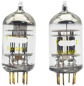 La válvula UA-12AU7 reemplaza a la Ecc82/5814 en el preamplificador de Alta fidelidad del Amplificador de válvulas(One Pair)