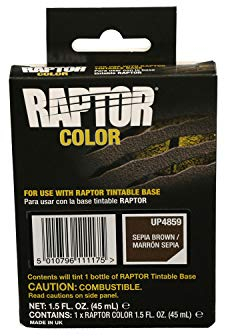 RAPTOR UPOL Pigment Sepia Brown UP4859 ca. RAL 8014 Sepiabraun 45ml