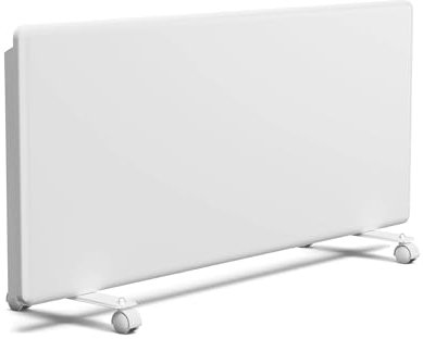 Blumfeldt ThermaTouch convecteur électrique 2000 W - thermostat électronique, minuterie 24 h, design moderne, IP24, radiateur électrique pour 20 m², radiateur électrique mural ou sur pied, blanc