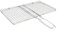 Cestello per barbecue in acciaio inox con manico lungo per cucinare in sicurezza vari alimenti sulla griglia (20 x 35 cm)