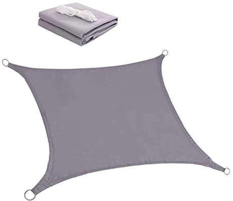 Hemobllo in Poliestere e Anti-uv Parasole Per Piscina Da Grigio Per Fissaggio Robusto