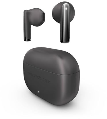 Energy Sistem StyleBuds Auriculares Bluetooth True Wireless con ESmart Connect 25H de Bateria Carga rapida Deep Bass Bluetooth 5.4 IPX4 y Microfono ENC (Black)